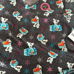 Brand new OLAF  scrub  Top